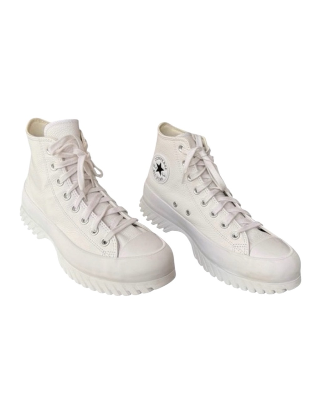 Converse All Star Chuck Taylor Unisex Genuine Leather White High-Top Sneakers